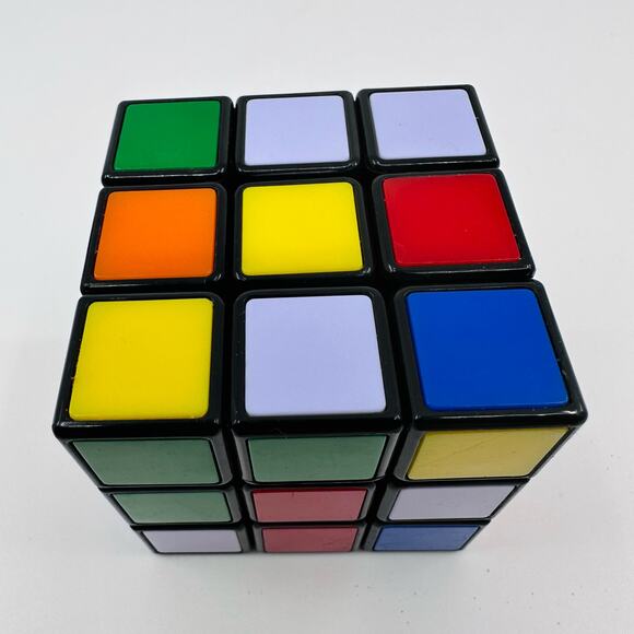 VTG Rubiks Cube Brain Teaser Children/Kids Fun Collectible Puzzle Educational - Picture 6 of 6